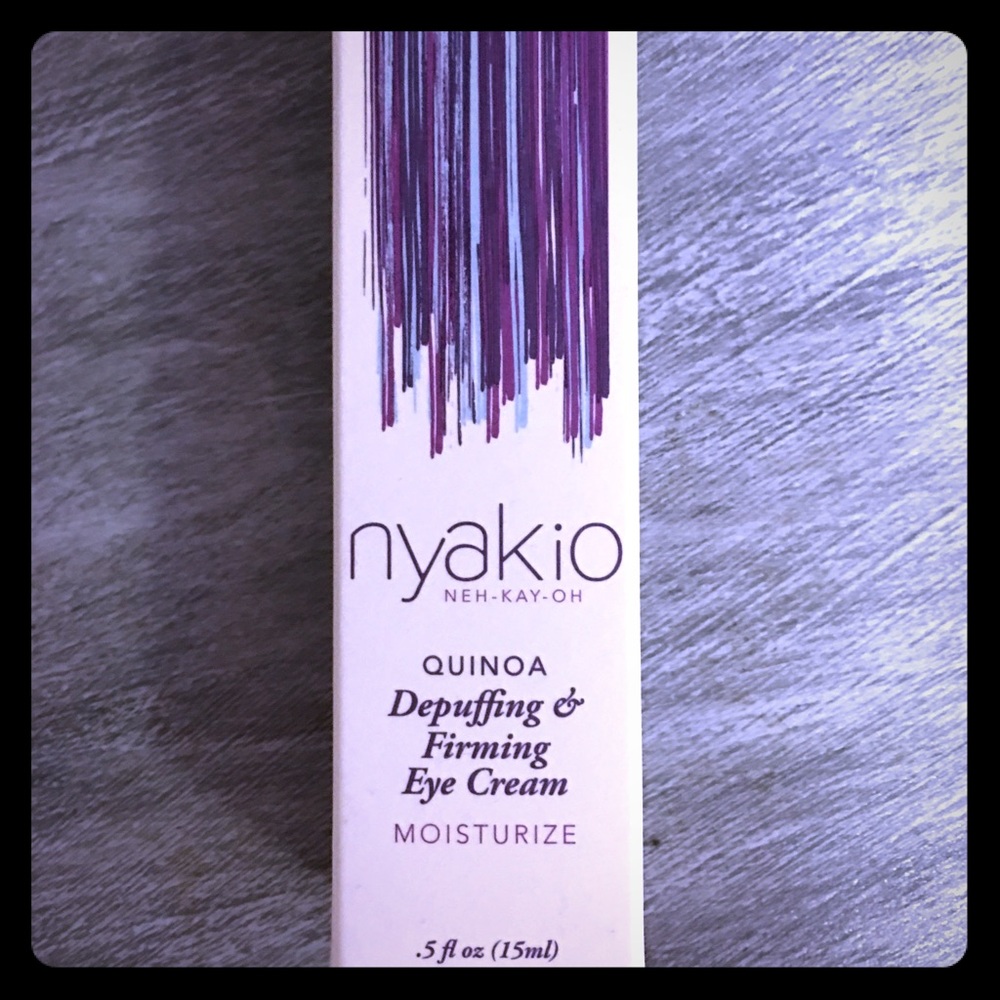 NYAKIO Quinoa Depuffing & Firming Eye Cream. NIB